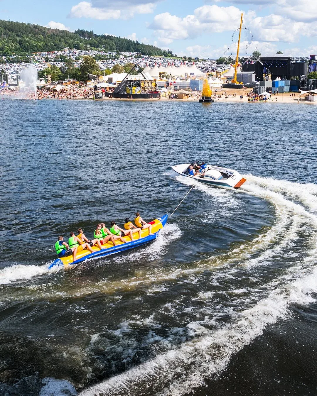 Banana Boat Ride in Dubai