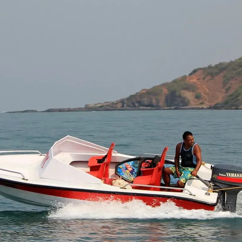 Adventure Zone Watersports speedboat ride on the Dubai coastline